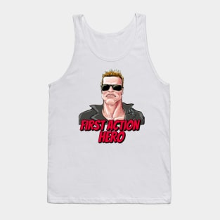 Arnold Schwarzenegger parody T-shirt Tank Top